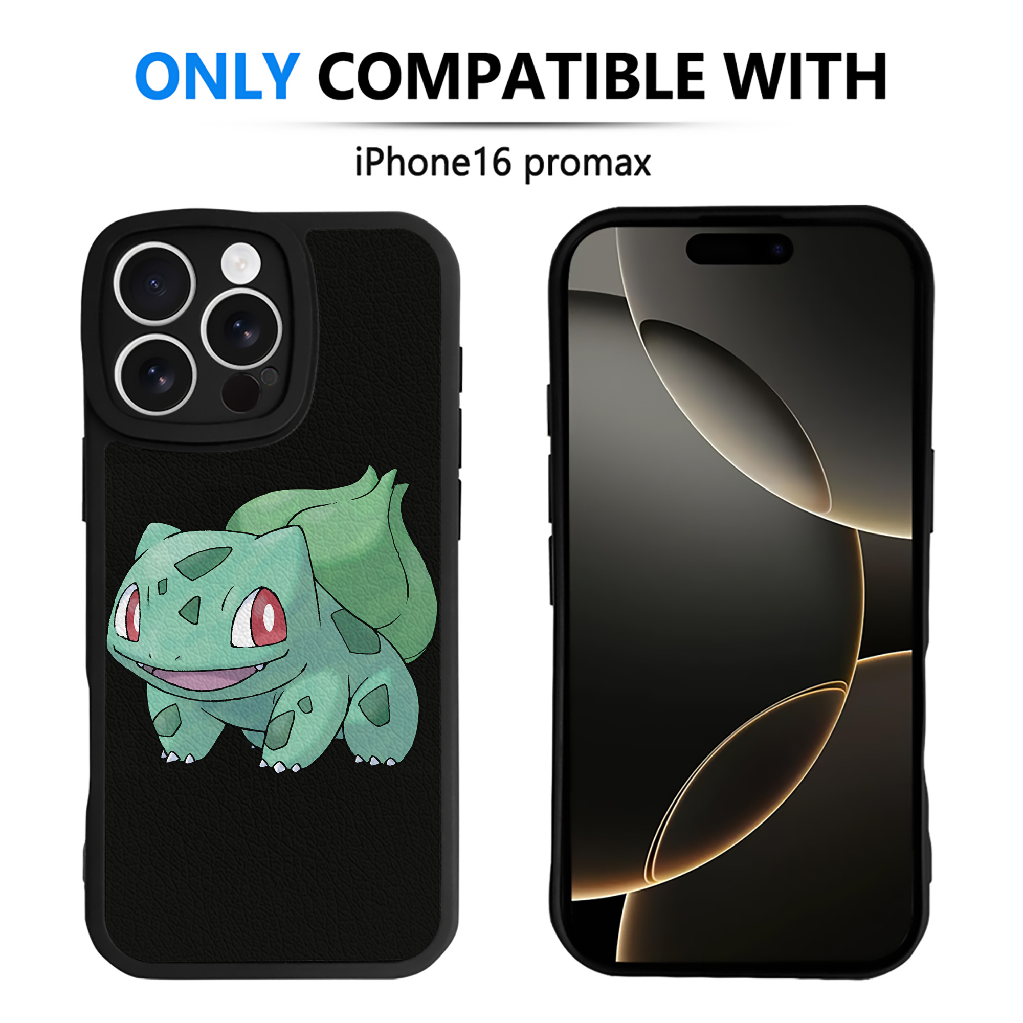 （画像用） ポケットモンスター Pokémon 【iPhone 16シリーズ対応】シリコンスマホケース（レザー調） 材質：シリコン